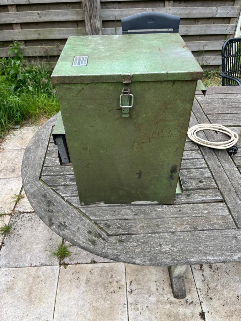 Warmtekast voor laselektroden (incl. elektroden), Ophalen, Gebruikt