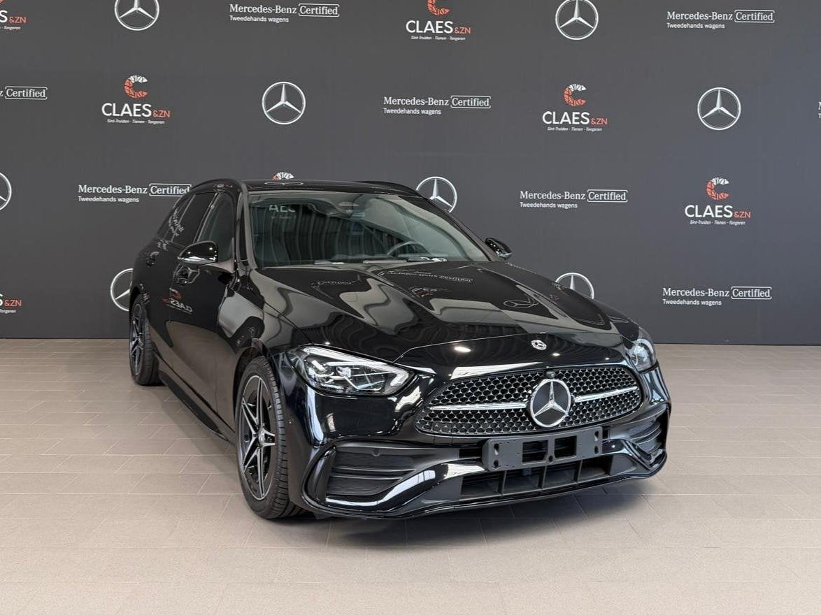Mercedes-Benz C-klasse Break 180 AMG Line - DOS 8290, Automaat, Zwart, 4 cilinders, Zwart