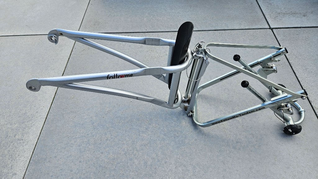 Remorque pour vélo FollowMe Tandem, Vélos & Vélomoteurs, 40 à 60 kg, Pliable, Enlèvement, Utilisé