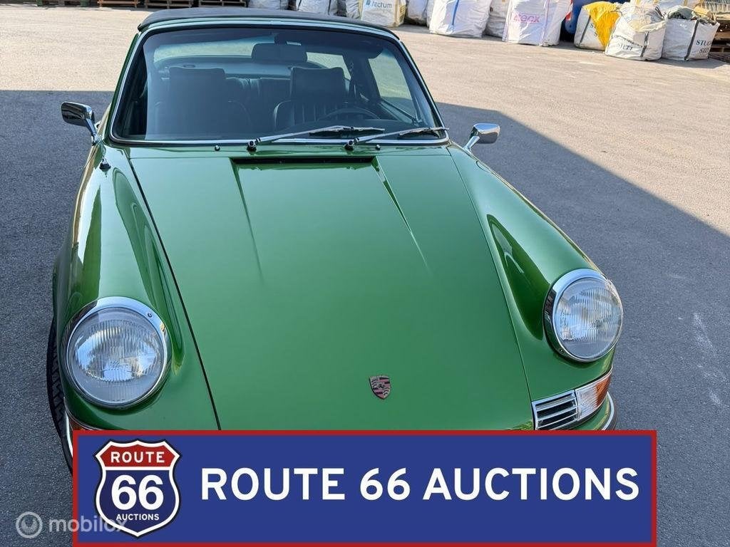 Porsche 911 Targa | 1971 | Route 66 Auctions, Auto's, Zwart, Bedrijf, Overige carrosserie, Porsche