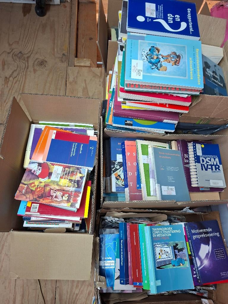 Honderden boeken, Boeken, Klinische psychologie, Diverse auteurs, Ophalen, Gelezen