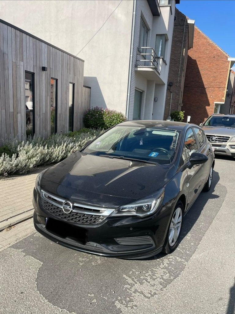 Opel astra, Auto's, Stof, Airconditioning, Zwart, Zwart