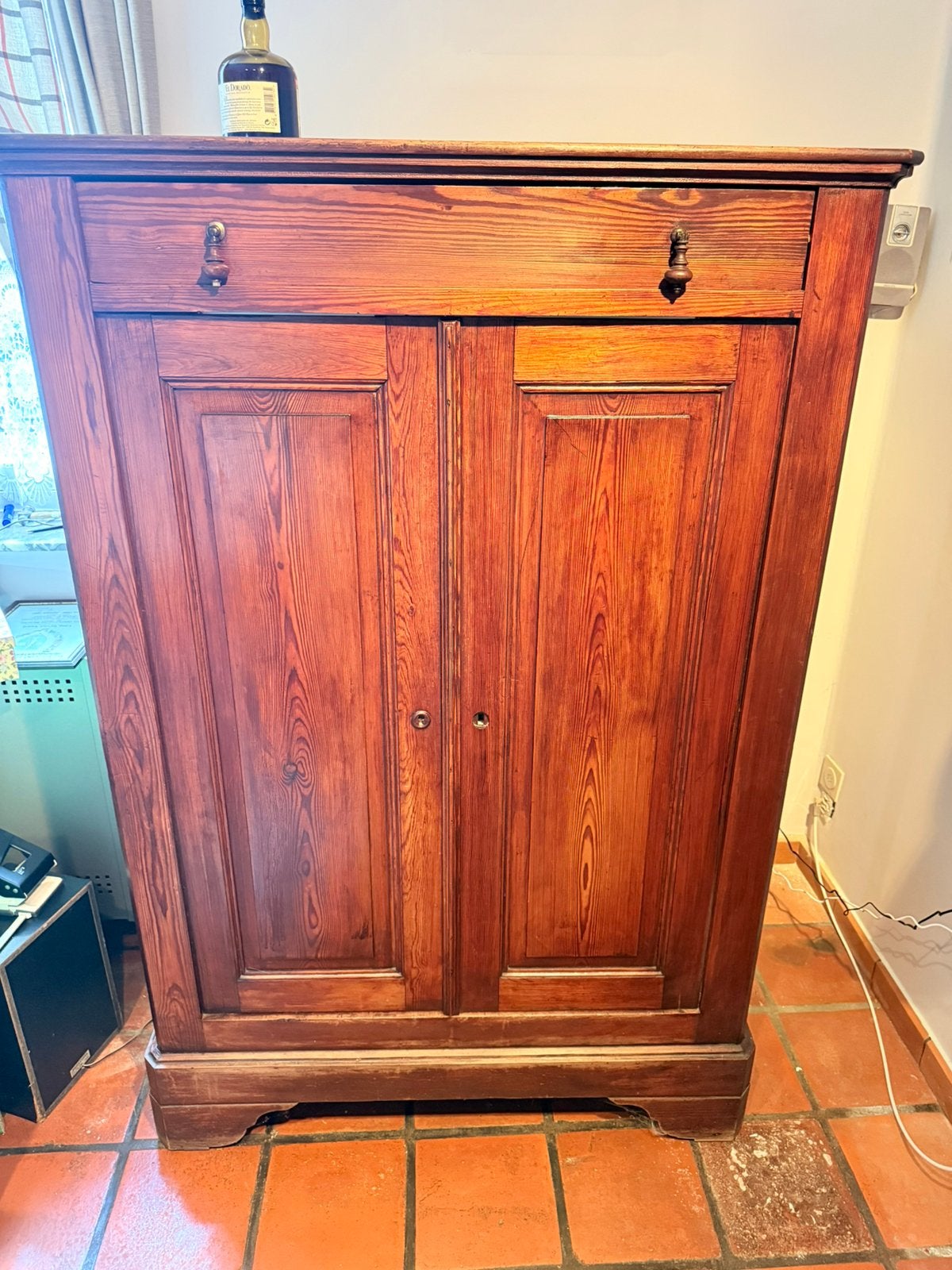 Armoire vintage, 120 à 170 cm, 70 à 120 cm, Enlèvement, Utilisé