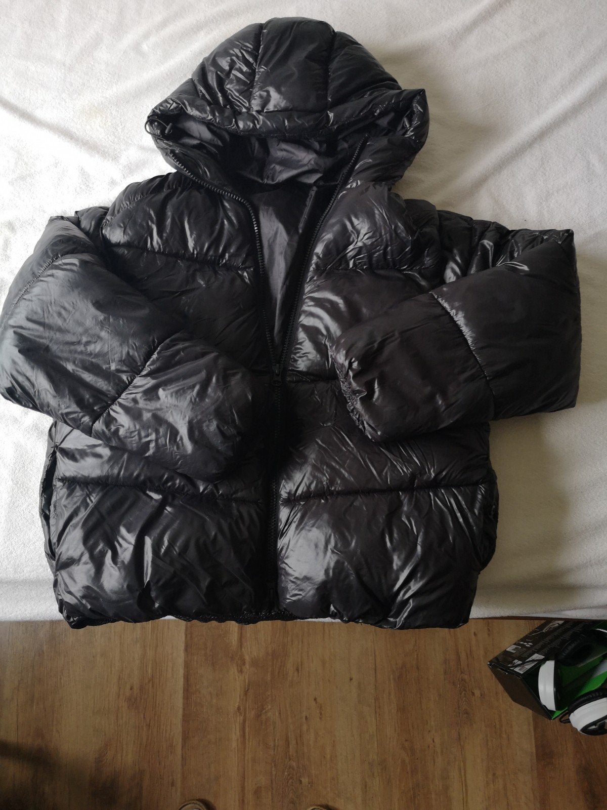Zwarte puffer jacket zwart L, Ophalen of Verzenden, Maat 52/54 (L), Zwart, Jack&Jones