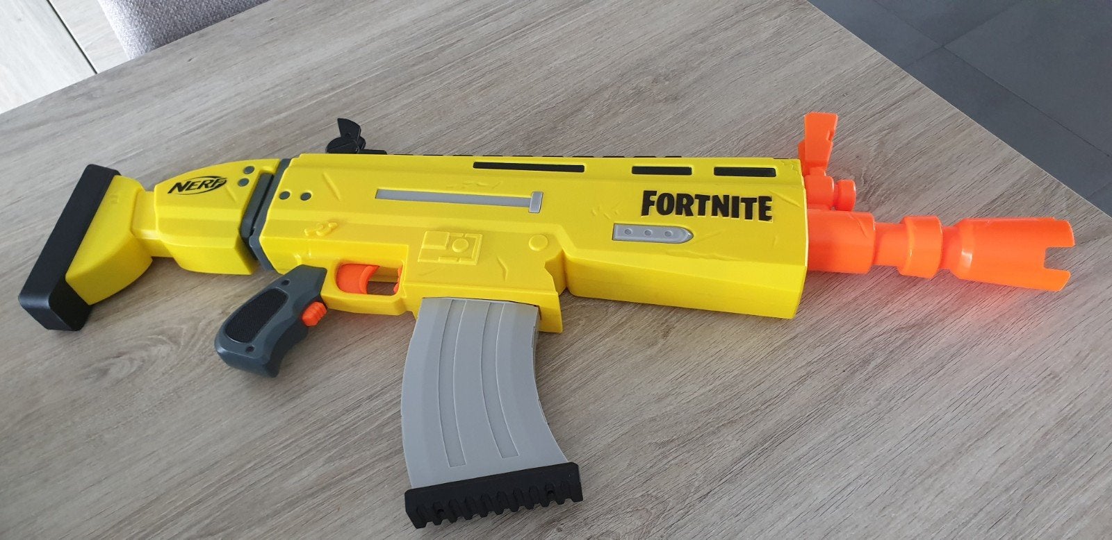 Blaster Nerf Fortnite, Enlèvement