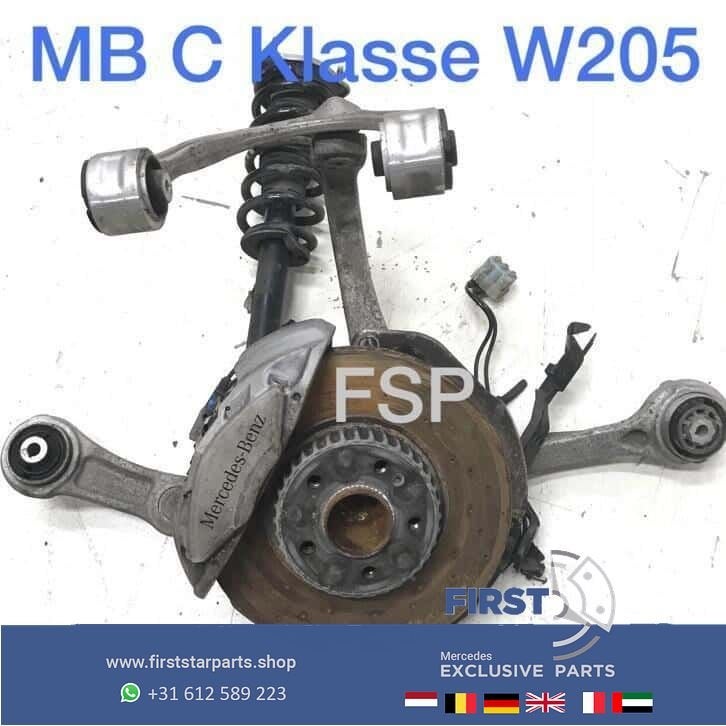 W205 MB C Klasse 2018 wielophanging schokbreker draagarm rem, Auto-onderdelen, Gebruikt, -, Ophalen of Verzenden, -