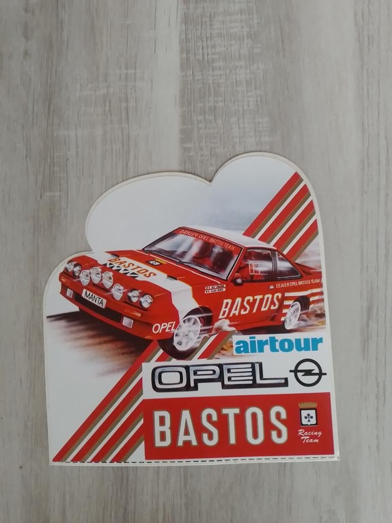 Opel  Manta Bastos, Enlèvement ou Envoi
