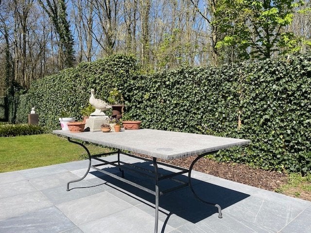 tuintafel, Enlèvement, Comme neuf, Rectangulaire, Métal
