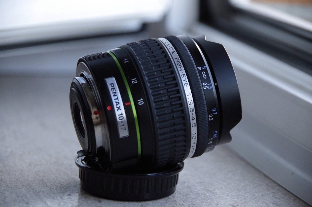 SMC Pentax DA Fish-Eye 10-17mm f/3.5-4.5 ED, Audio, Tv en Foto, Foto | Lenzen en Objectieven, Zo goed als nieuw, Fisheye-lens