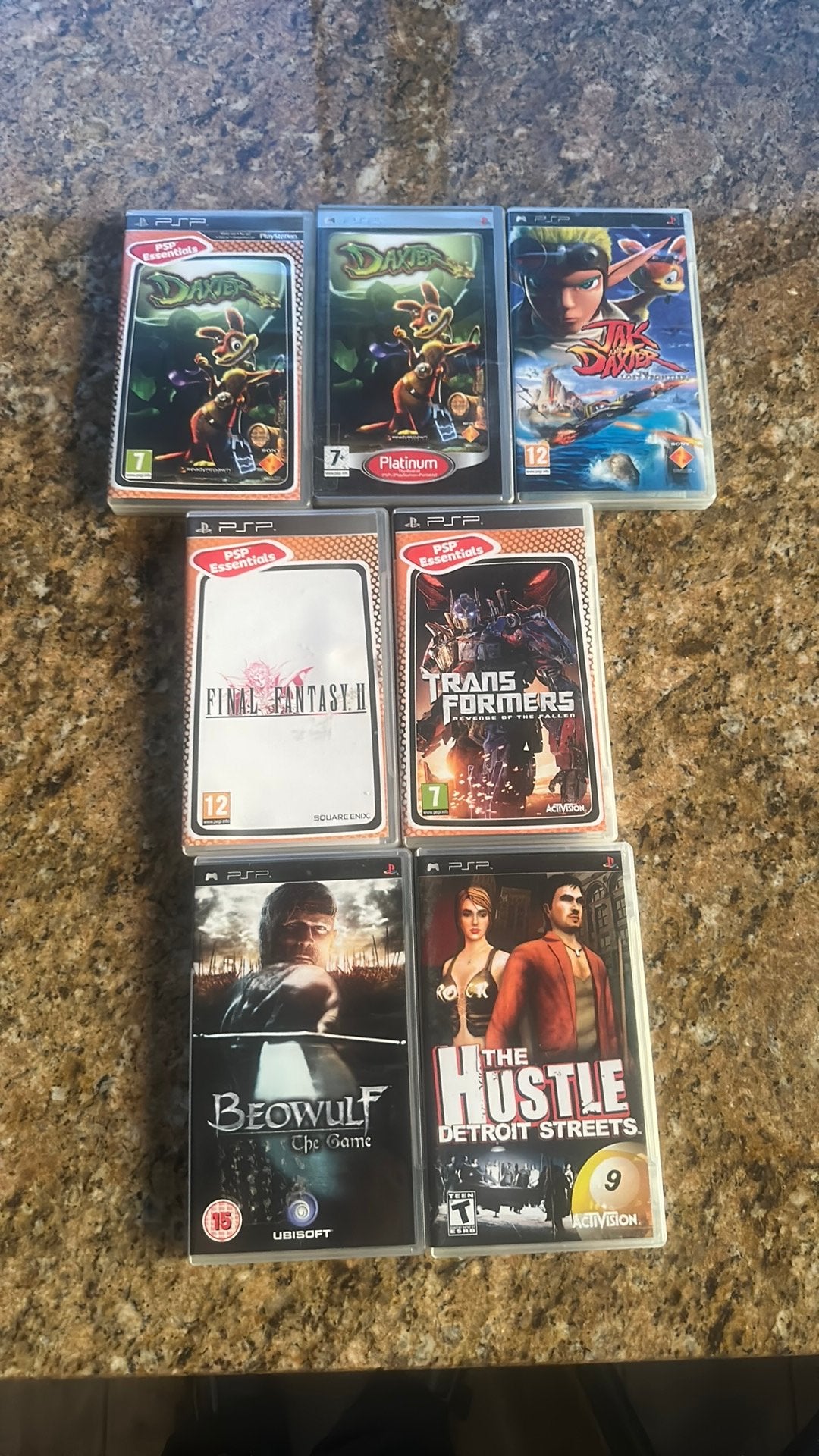Jeux PSP, Enlèvement ou Envoi, Utilisé