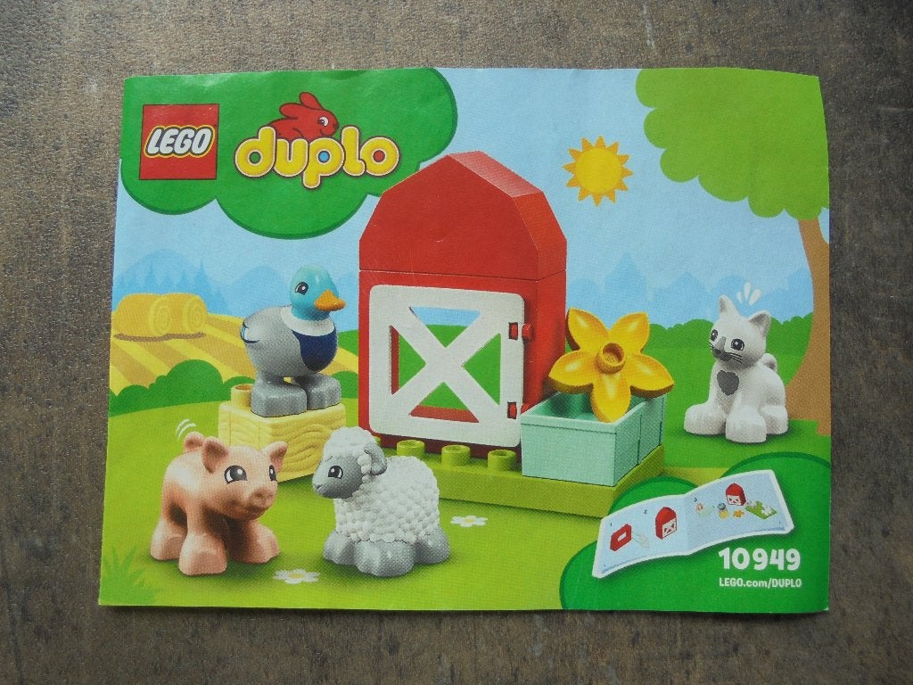 Lego Duplo Building Instruction 10949 (zie foto's), Enlèvement ou Envoi, Utilisé, Duplo