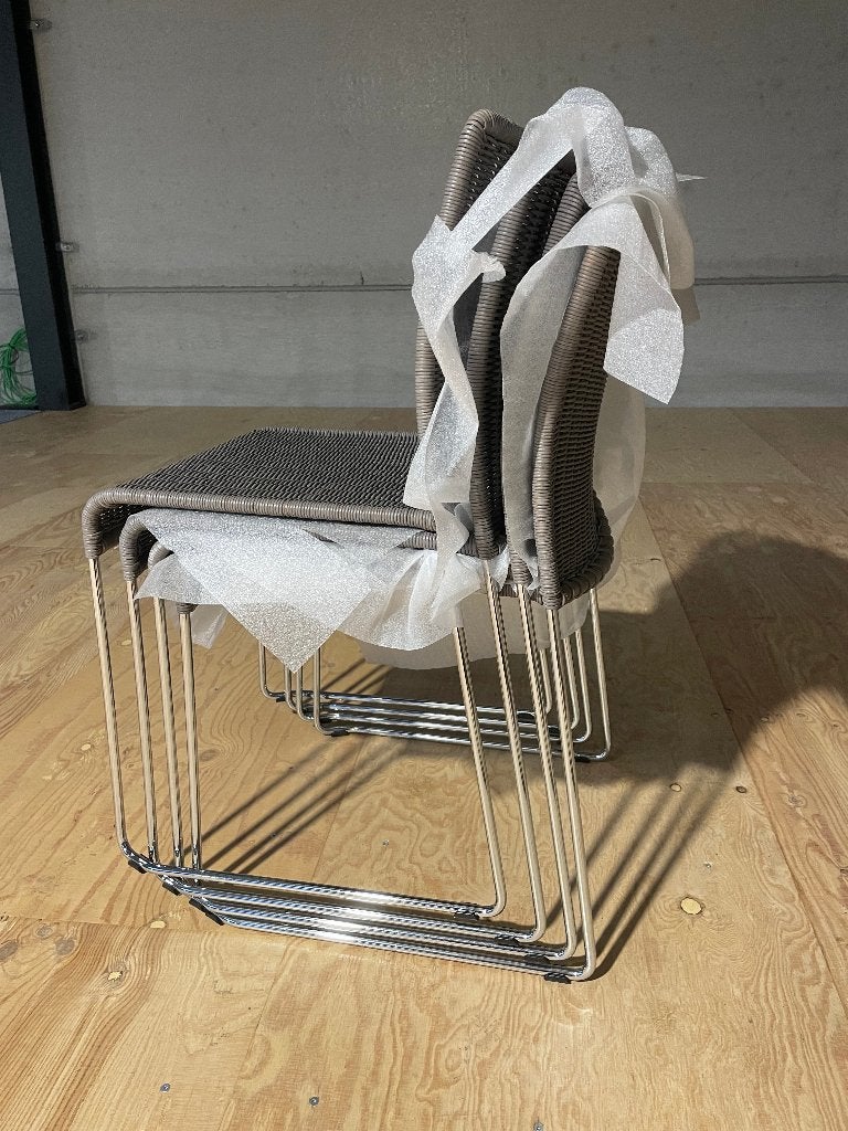 4 Pierantonio Bonacina stoelen, Ophalen
