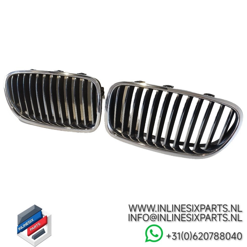 BMW F10/F11 Grill Chrome OEM, Auto-onderdelen, Gebruikt, Bumper, BMW, Verzenden