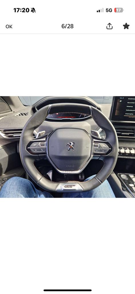 3008 gt hybride 225, Autos, Achat, Boîte manuelle, Noir, 5 portes