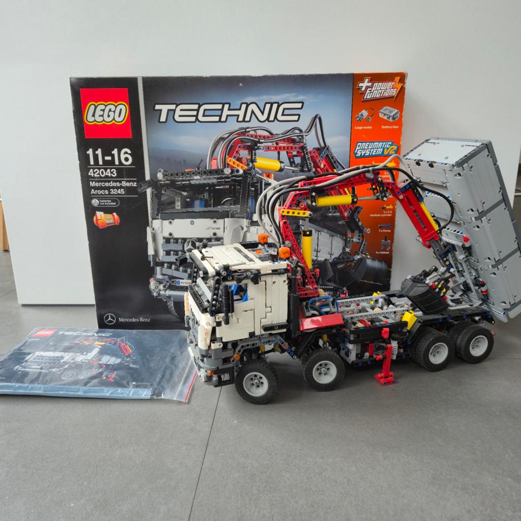 Lego 42043 mercedes arocs, Ophalen, Compleet, Lego