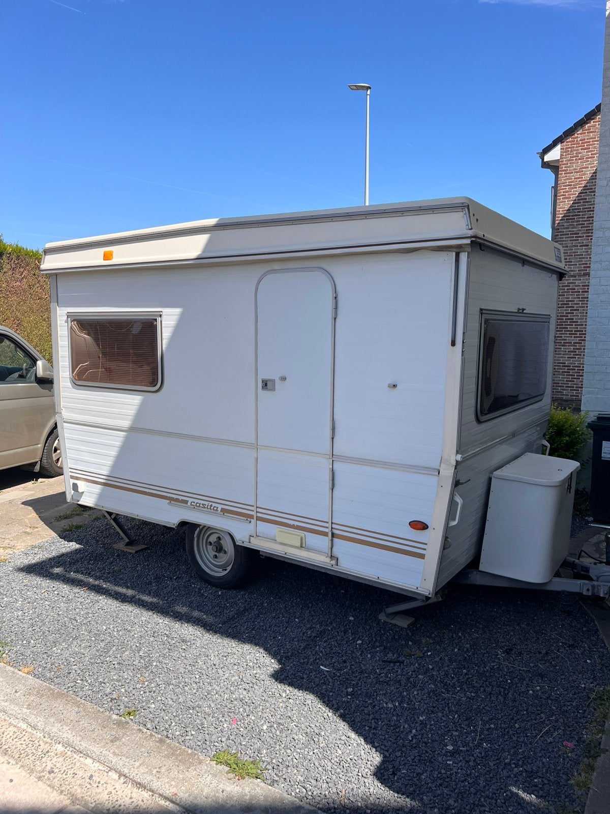Casita caravan mtm750kg plooicaravan, Overige merken, Standaardzit, Reservewiel, Particulier