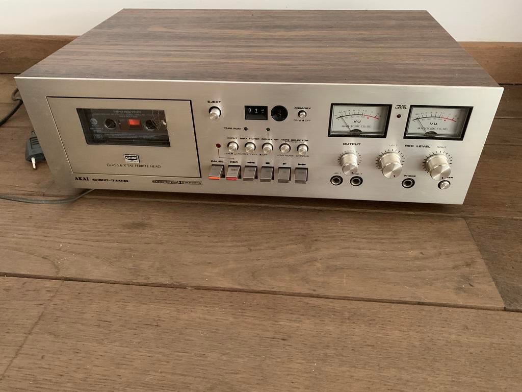 Akai GXC 710 D, Audio, Tv en Foto, Cassettedecks, Ophalen, Akai