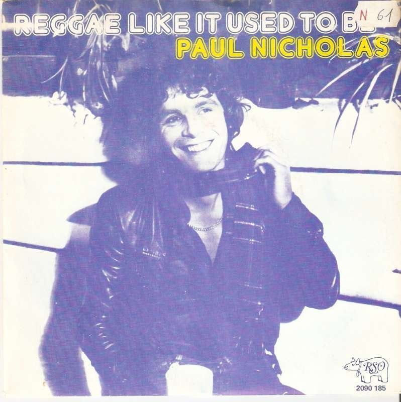 single Paul Nicholas - Reggae like used to be, Cd's en Dvd's, Vinyl Singles, 7 inch, Ophalen of Verzenden, Zo goed als nieuw, Reggae en Ska