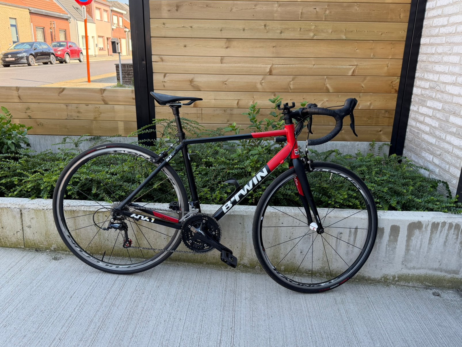 Koersfiets met carbon velgen!, Fietsen en Brommers, Ophalen, Zo goed als nieuw, Carbon