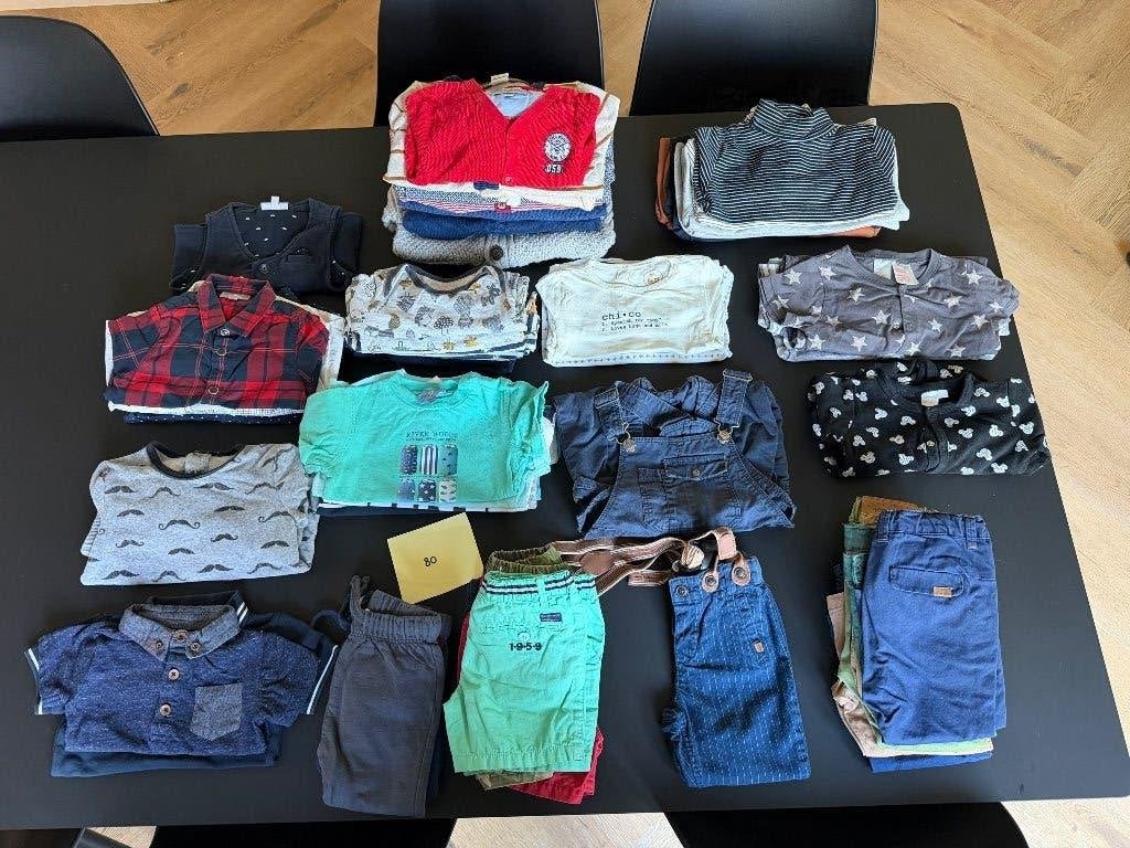 Kleding jongen maat 80, Enfants & Bébés, Vêtements de bébé | Taille 80, Enlèvement, Utilisé, Garçon, Autres types
