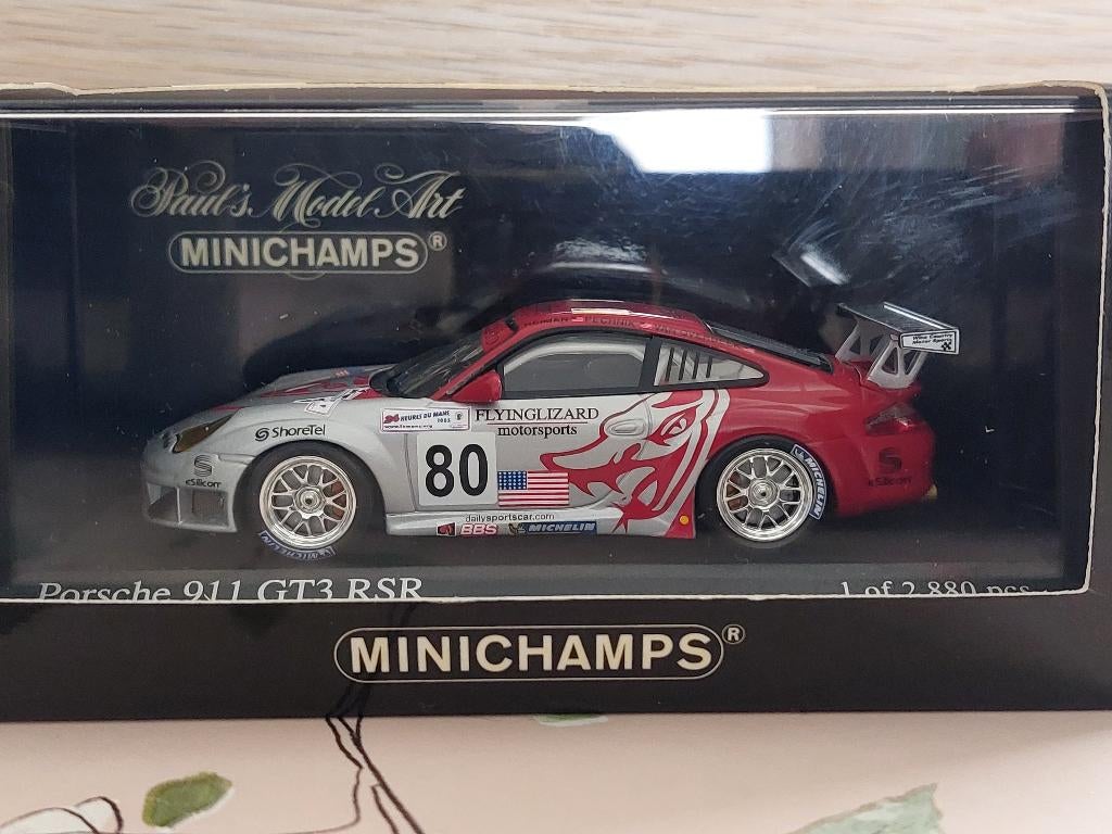 Porsche 911 GT3 RSR, Ophalen of Verzenden, Zo goed als nieuw, MiniChamps