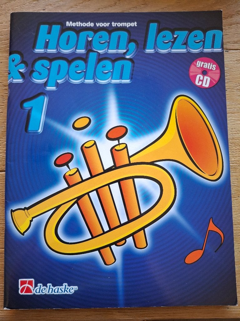 Methode voor trompet. Horen, lezen & spelen - Deel 1, Livres, Musique, Enlèvement, Comme neuf, Instrument, Tijmen Botma - Jaap Kastelein