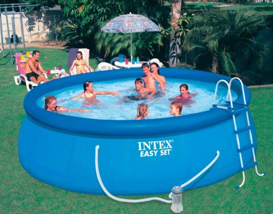 piscine gonflable INTEX, Enlèvement, Utilisé