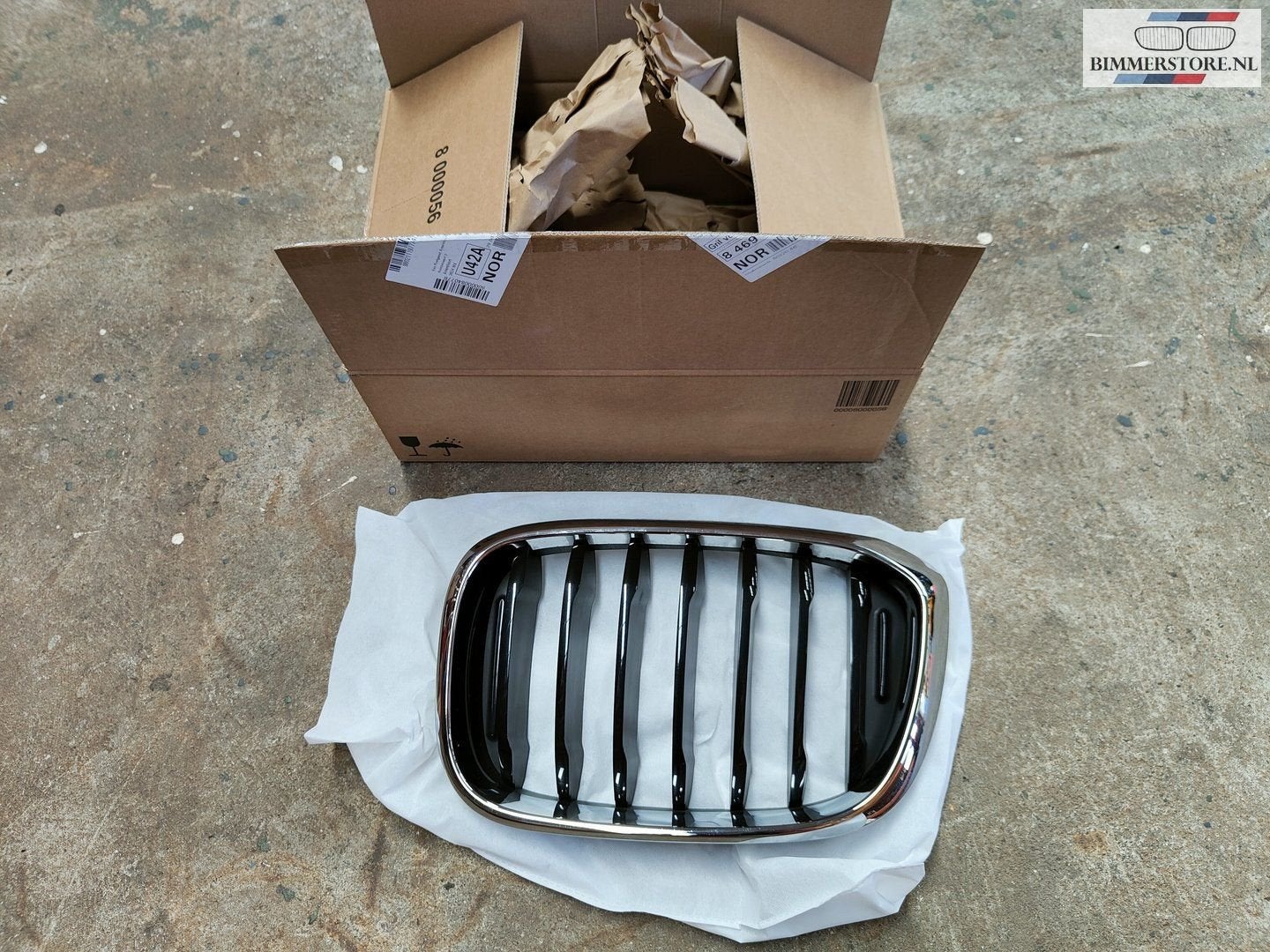 Grille set chroom/zwart  BMW X3 X4 G01 G02 8469959 8469960, -, Utilisé, -, -