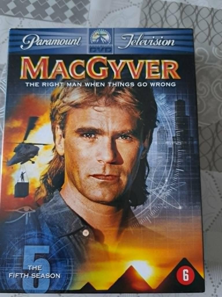 macgyver seizoen 5 ( richard dean anderson ), Cd's en Dvd's, Ophalen of Verzenden, Zo goed als nieuw