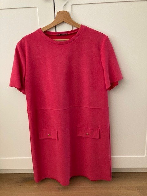 Zara jurkje roze kleur maat L nieuwstaat, Kleding | Dames, Zara, Maat 42/44 (L), Ophalen of Verzenden, Zo goed als nieuw