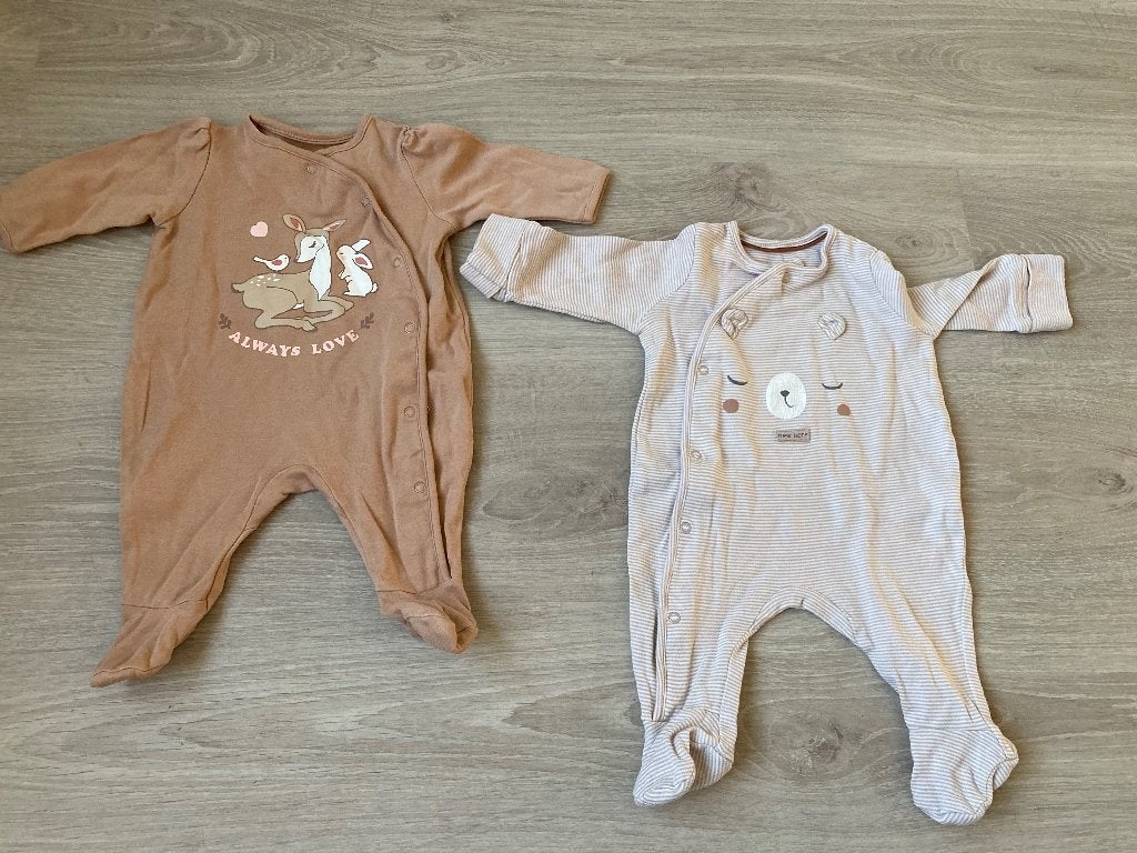 2 Pyjama’s C&A, Kinderen en Baby's, Babykleding | Maat 62, Ophalen of Verzenden, Zo goed als nieuw, C&A