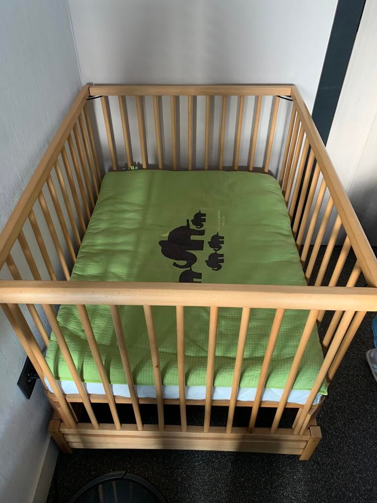Park, Kinderen en Baby's, Babyparken, Ophalen, Gebruikt, Rechthoekig, In hoogte verstelbaar