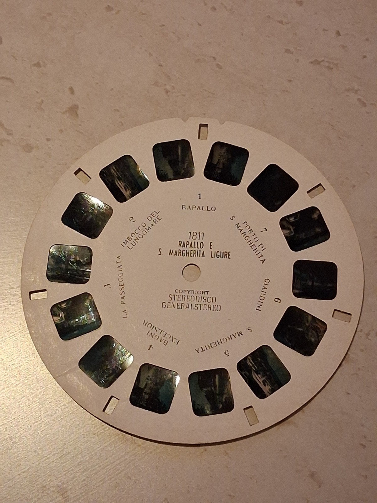 View-master : Rapallo 1811, Verzenden