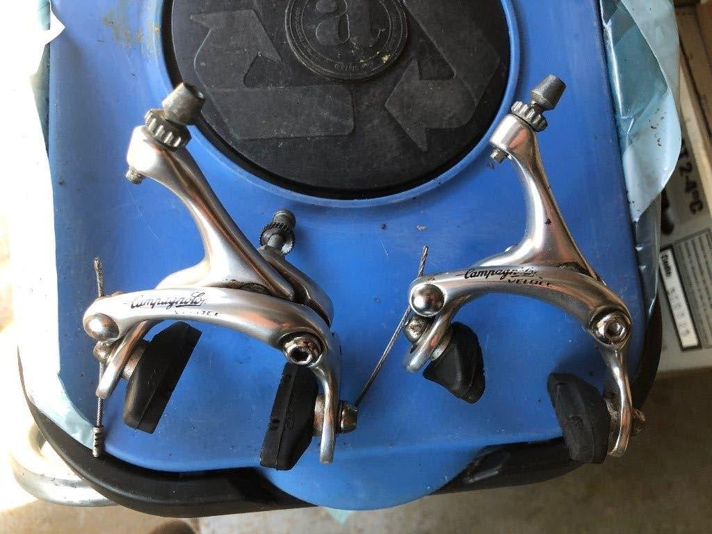 Campagnolo remmen, Fietsen en Brommers, Fietsonderdelen, Ophalen, Zo goed als nieuw, Remmen