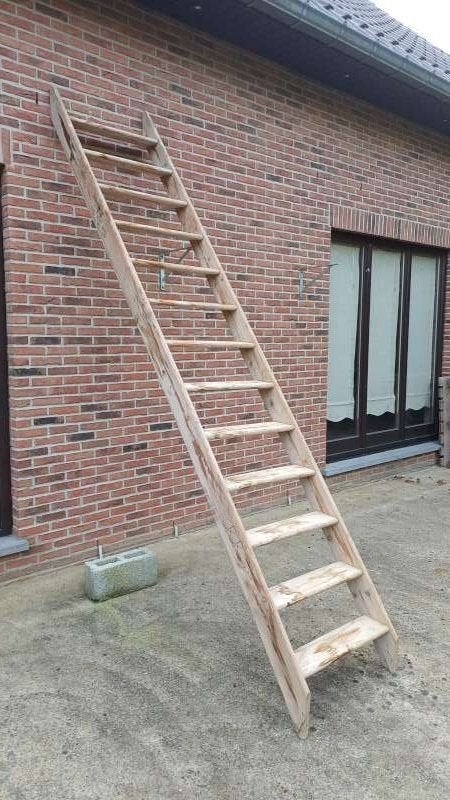 Bouwtrappen - 13 treden, Ophalen, Gebruikt, Trap, 2 tot 4 meter
