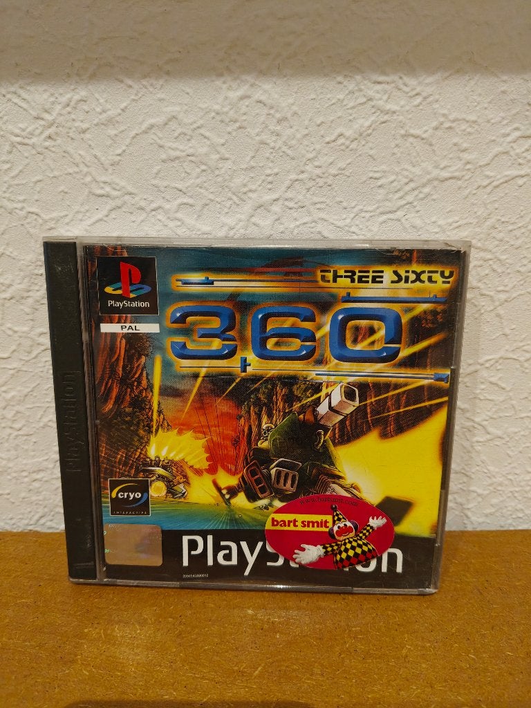 360 Three Sixty Playstation 1, Games en Spelcomputers, Games | Sony PlayStation 1, Gebruikt, Racen en Vliegen, 2 spelers, Ophalen of Verzenden