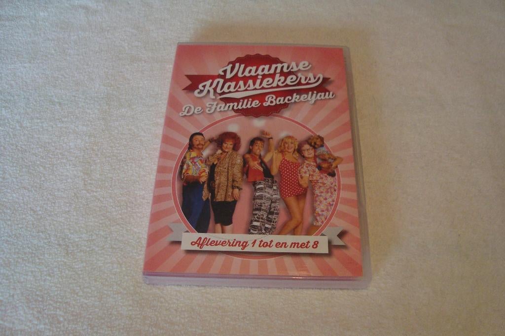 dvd de familie backeljau aflevering 1 tot en met 8, Ophalen of Verzenden, Komedie