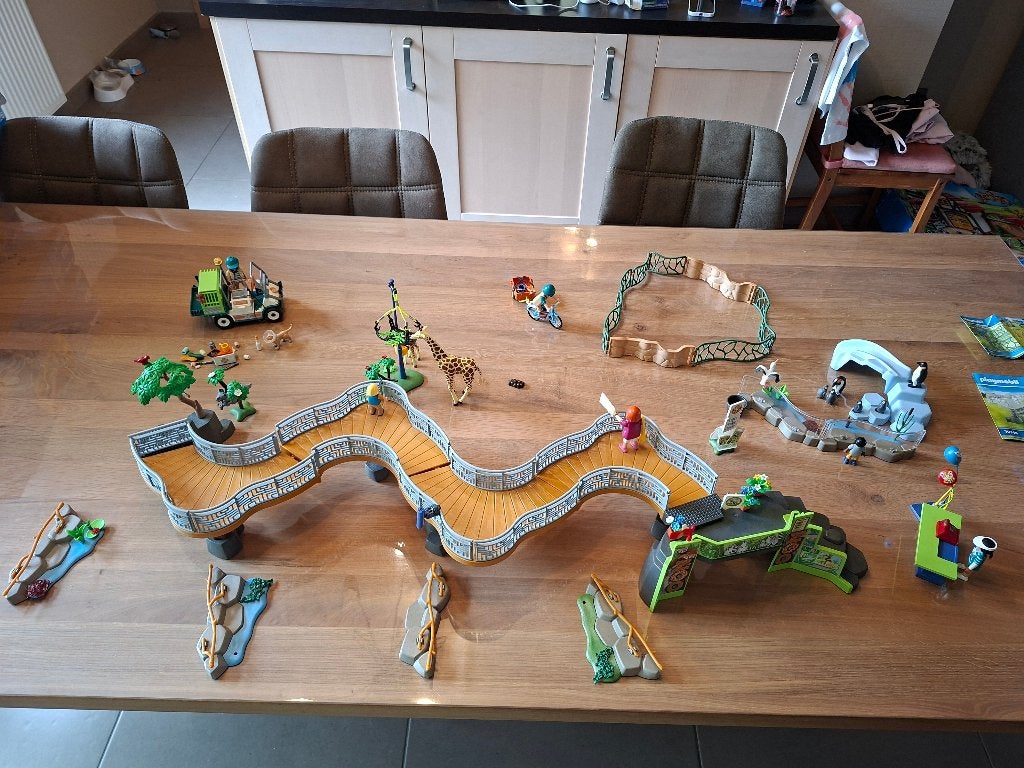 Playmobil dierentuin met uitbreidingen, Ophalen, Gebruikt, Complete set, Overige typen