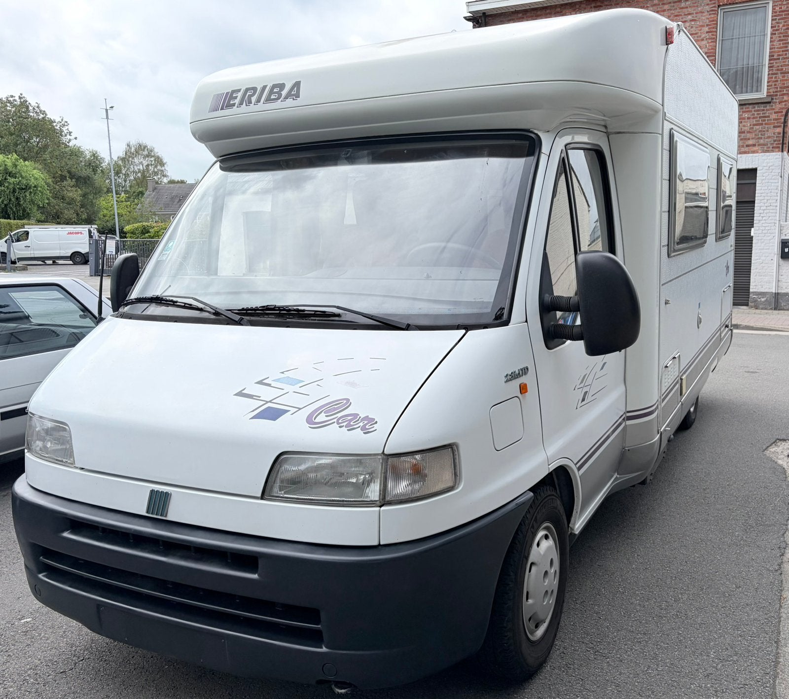 FIAT HYMER ERIBA MOBILEHOME | 2.8i.d.TD| 165.000 KM, Caravanes & Camping, Jusqu'à 4, Auvent, Airbags, Fiat