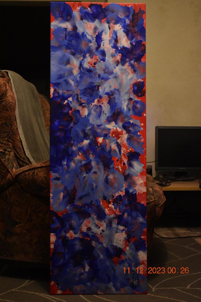 Peinture abstraite, serie no (32) par joky kamo, Enlèvement
