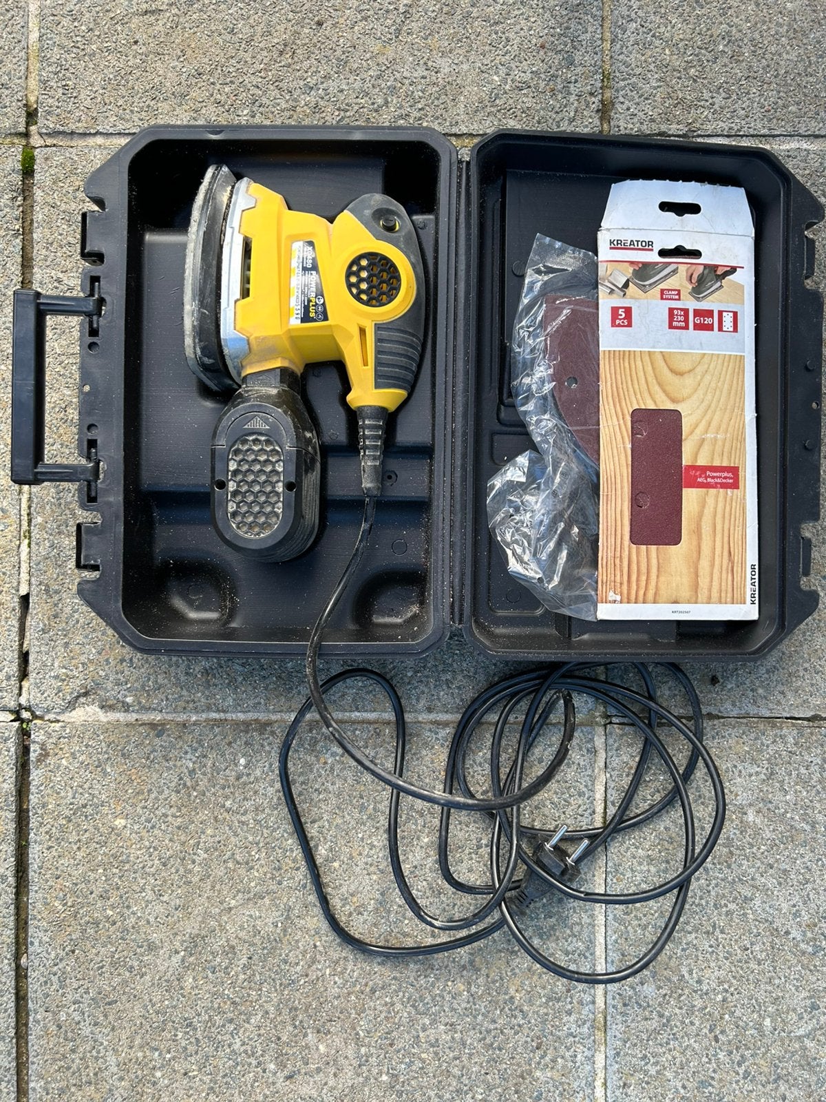 Handpalmschuurmachine, Bricolage & Construction, Enlèvement, Utilisé, Moins de 600 watts