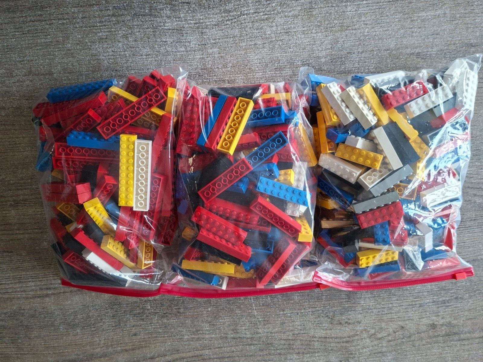 lot de briques Lego 2x6, 2x8 et 2x10, Enlèvement, Utilisé, Briques en vrac, Lego