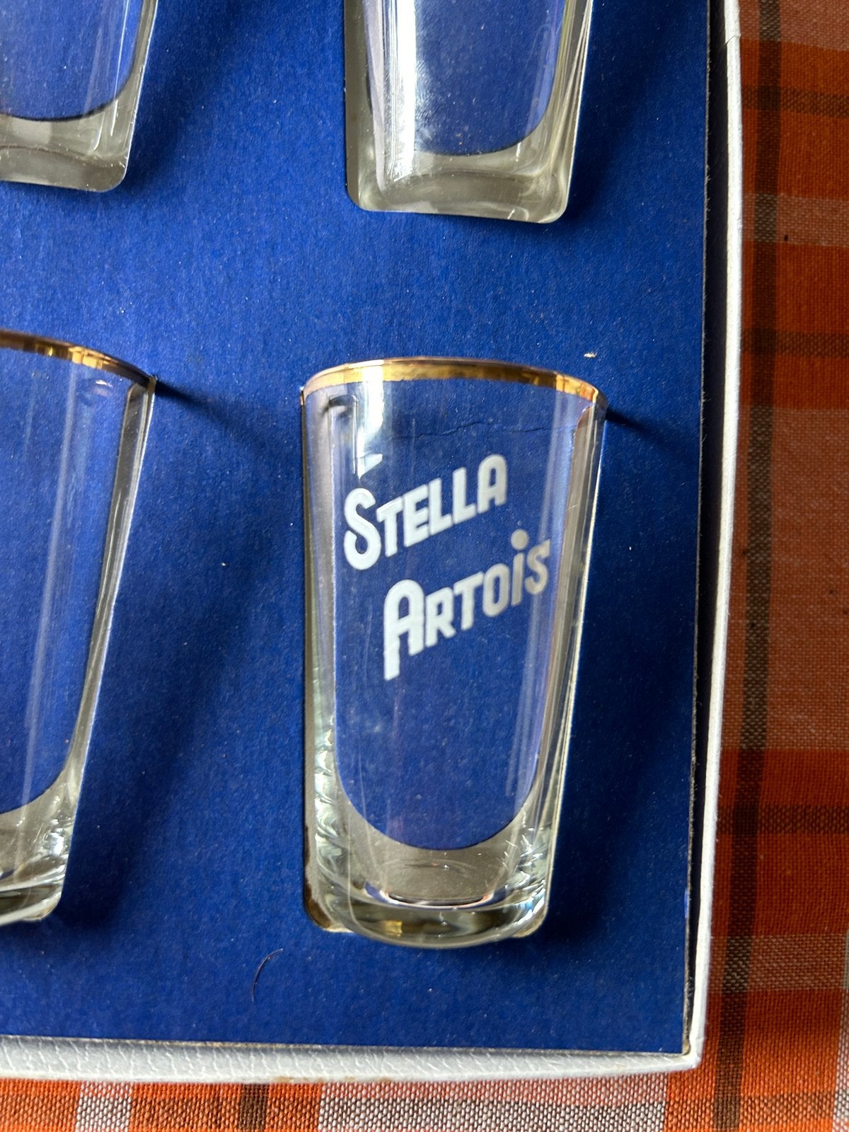 Set de mini-verres Stella Artois d'origine, Collections, Enlèvement ou Envoi, Comme neuf, Stella Artois