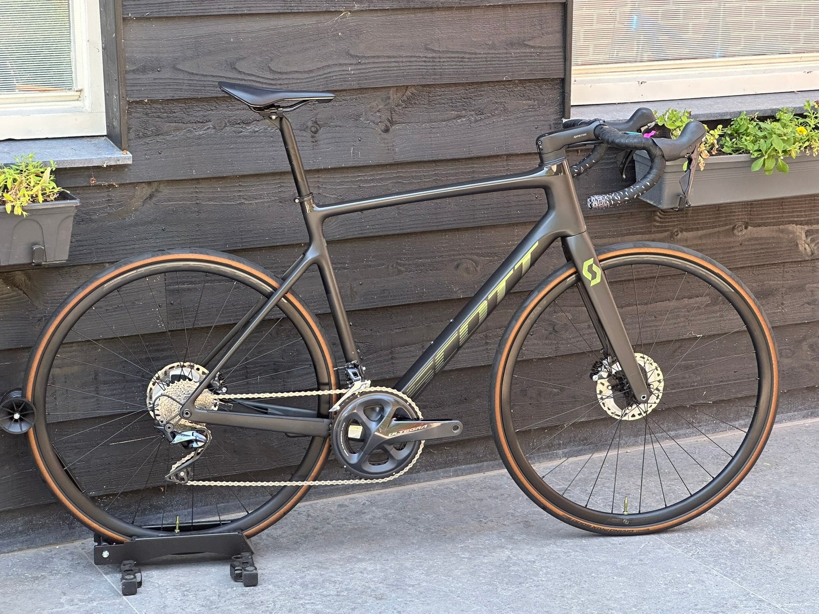 Scott Addict 20 Ultagra L incl GARANTIE, Ophalen, Zo goed als nieuw, Carbon, Overige merken