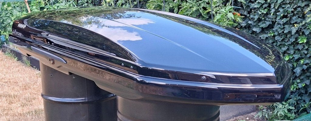Thule Dynamic L 900 Black Glossy dakkoffer, Ophalen, Gebruikt