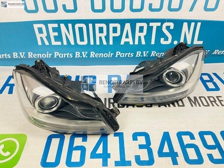 Koplamp set Mercedes C Klasse W204 FACELIFT ILS XENON Origin, Gebruikt, -, -, 6 maanden garantie