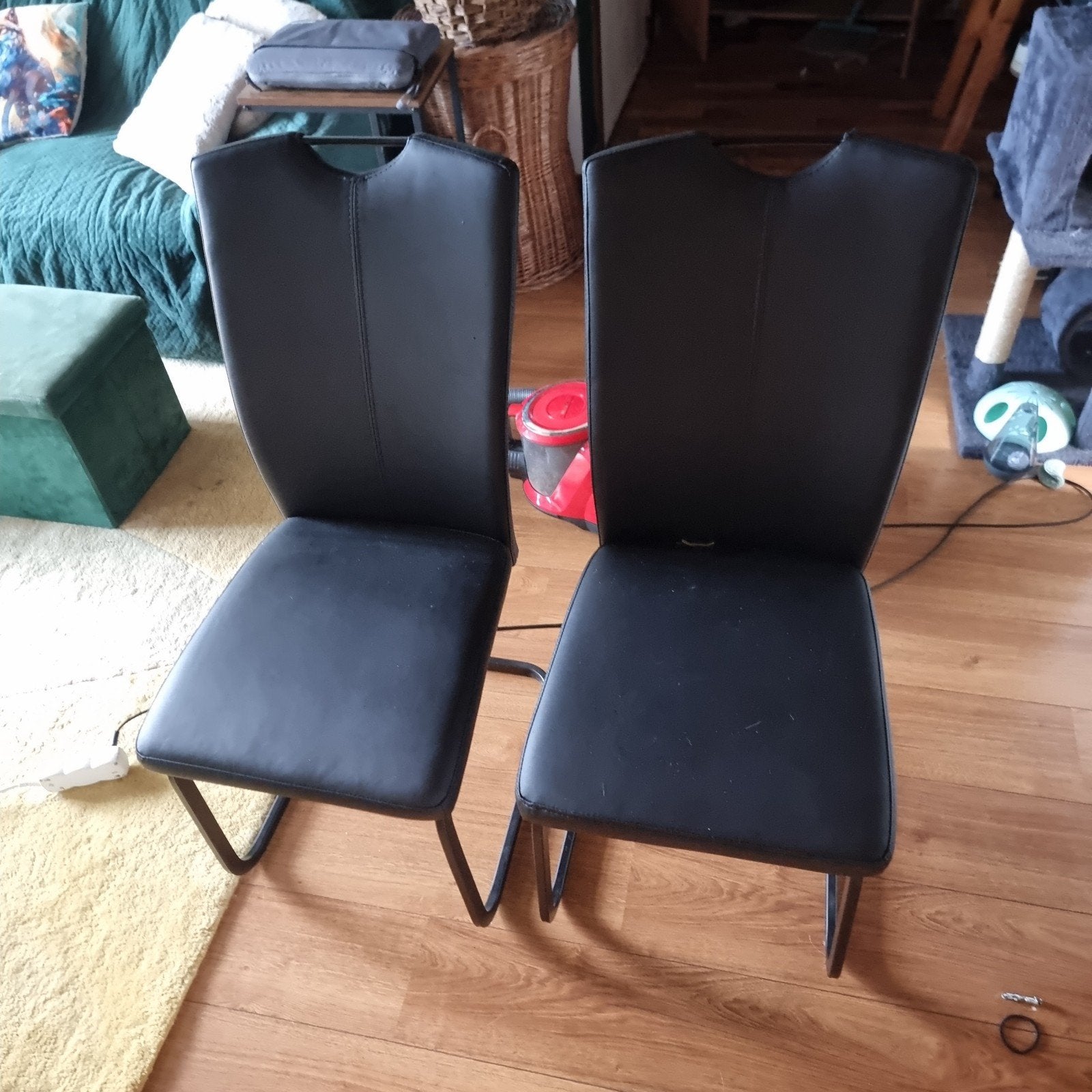4x eetkamer stoelen, weinig gebruikt, Huis en Inrichting, Stoelen, Ophalen
