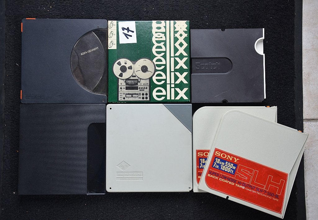 7 x Audio tape Bandrecorder, Audio, Tv en Foto, Ophalen of Verzenden, Bandrecorder