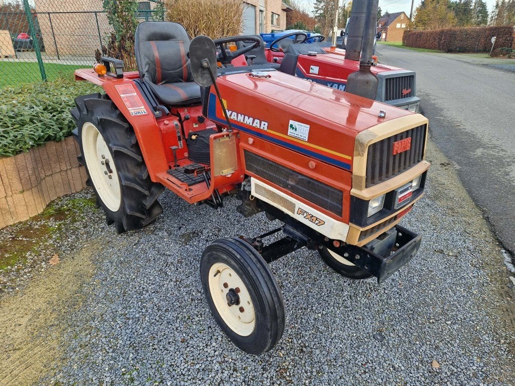 Minitractor YANMAR FX17 met powershift, Zakelijke goederen, Gebruikt, Tot 2500, Tot 80 Pk, Ophalen