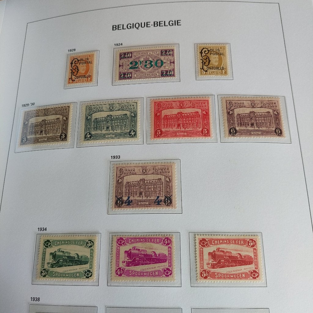 Spoorwegzegels België 1924/1934, Postzegels en Munten, Postzegels | Europa | België, Ophalen of Verzenden, Zonder stempel, Postfris